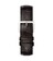20 mm Chestnut Croco Pattern Leather Watch Strap