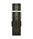 20 mm Military Green Nylon with Leather Watch Band