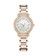Fair Lady 3 Hands Date Quartz Stainless Steel with Ceramic Watch 