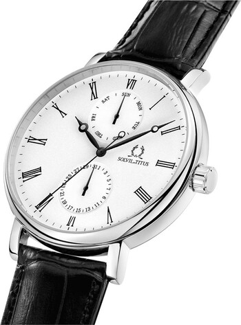 Classicist Multi-Function Quartz Leather Watch (W06-03198-001)