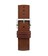 Montella 20 mm Brown Leather Watch Strap