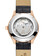 Sonvilier瑞士製三針日期顯示自動機械皮革腕錶