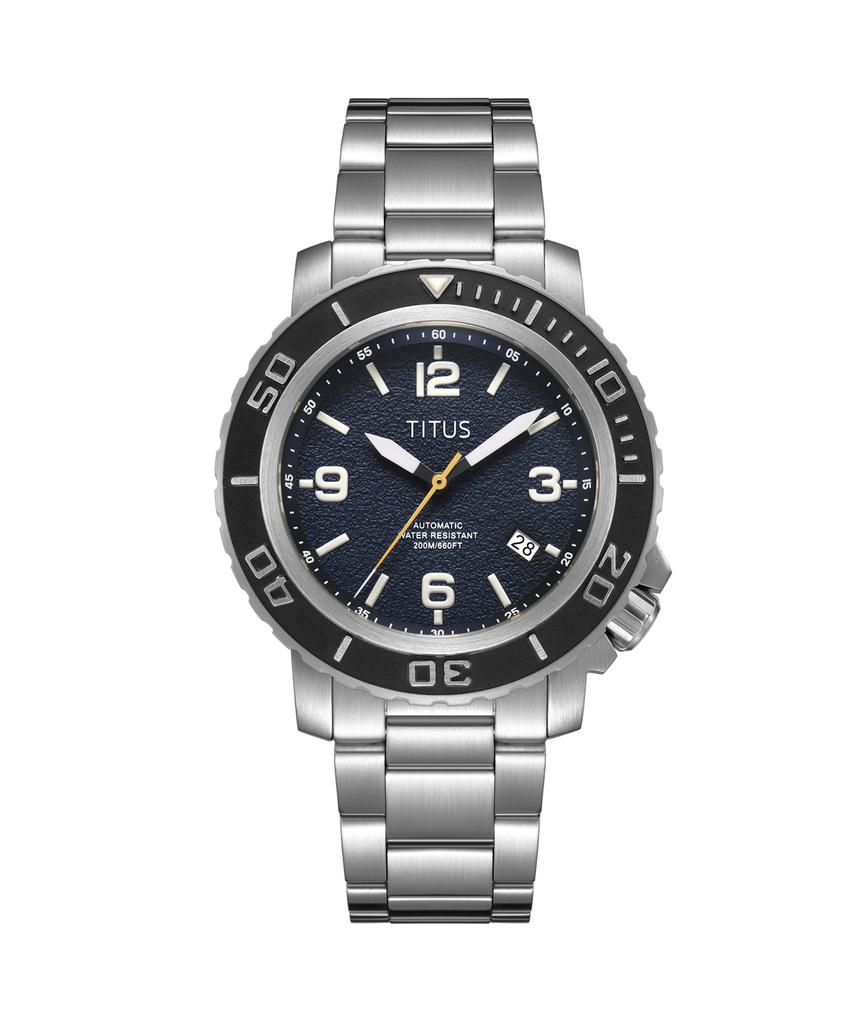 The Cape 3 Hands Date Mechanical Stainless Steel Watch 