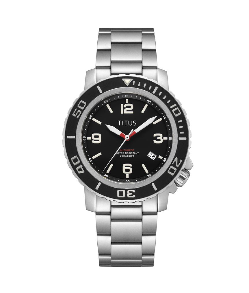 The Cape三針日期顯示自動機械不鏽鋼腕錶 