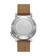 The Cape三針日期顯示自動機械皮革腕錶 