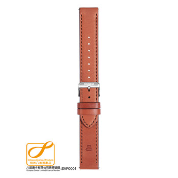 Citykeys 20 mm Brown Leather Octopus Strap