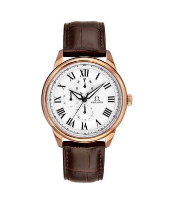 Classicist Multi-Function Quartz Leather Watch (W06-03246-002)