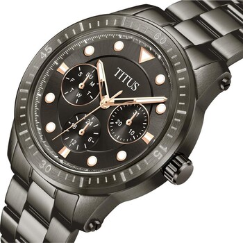 Fashionista Multi-Function Quartz Stainless Steel Watch