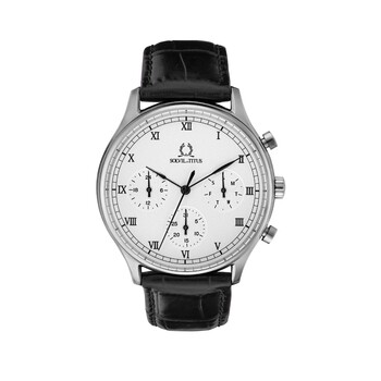 Classicist Multi-Function Quartz Leather Watch (W06-03256-001)
