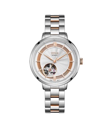 Exquisite 3 Hands Mechanical Stainless Steel Watch 