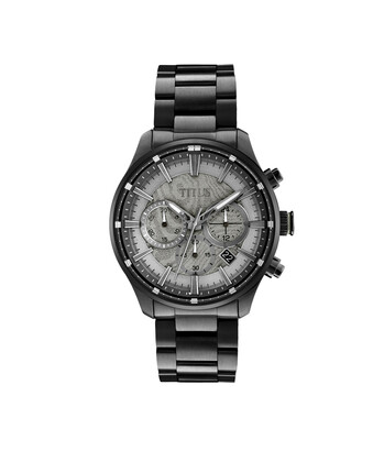 Saber Chronograph Quartz Stainless Steel Watch 