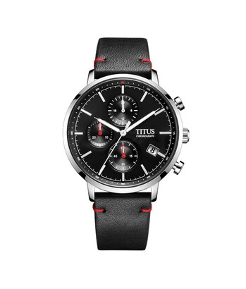Nordic Tale Chronograph Quartz Leather Watch (W06-03298-003)