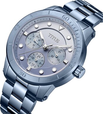 Aspira Multi-Function Quartz Stainless Steel Watch 