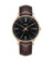 Classicist 3 Hands Quartz Leather Watch 